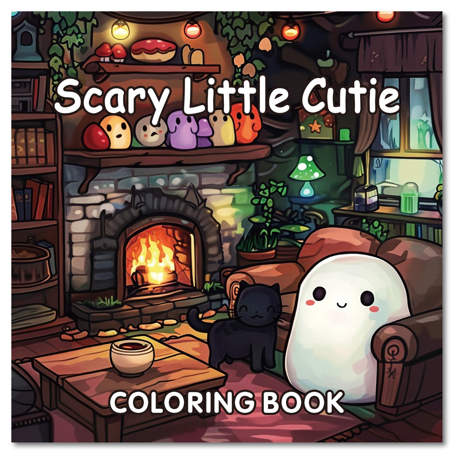 Childrens Coloring Book with 40 Pages