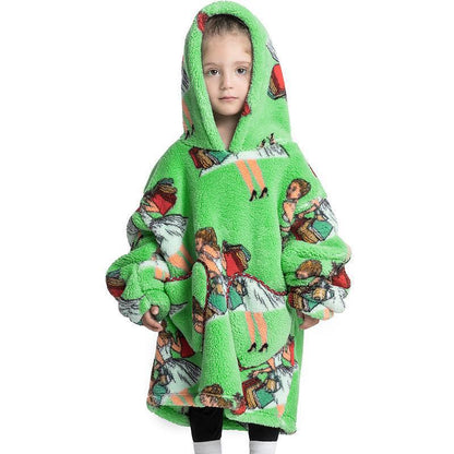 Childrens Coral Velvet Pajamas