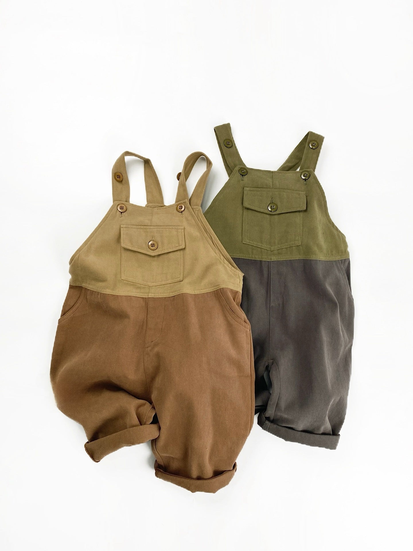 Childrens Cotton Suspenders Overalls