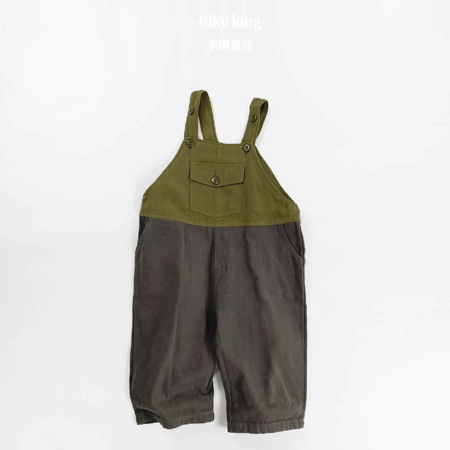 Childrens Cotton Suspenders Overalls