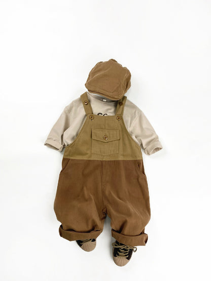 Childrens Cotton Suspenders Overalls