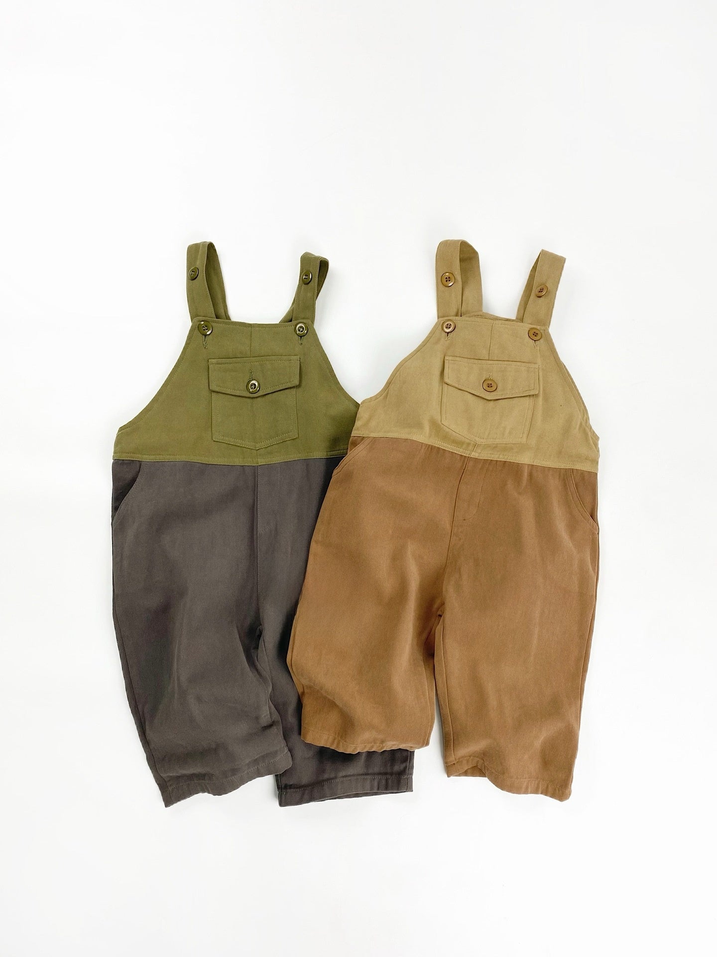 Childrens Cotton Suspenders Overalls