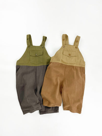 Childrens Cotton Suspenders Overalls