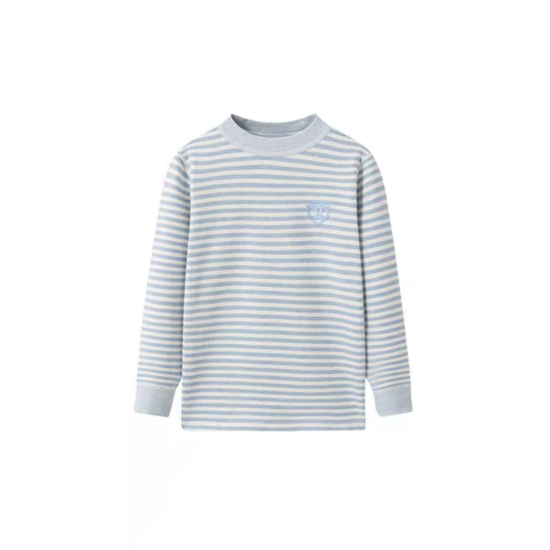 Childrens Cotton Thermal Shirt Half High Neck