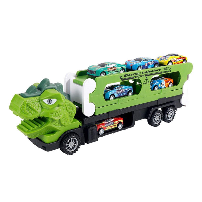 Childrens Dinosaur Engineering Vehicle Track Toy