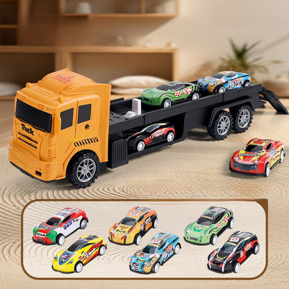 Childrens Dinosaur Engineering Vehicle Track Toy