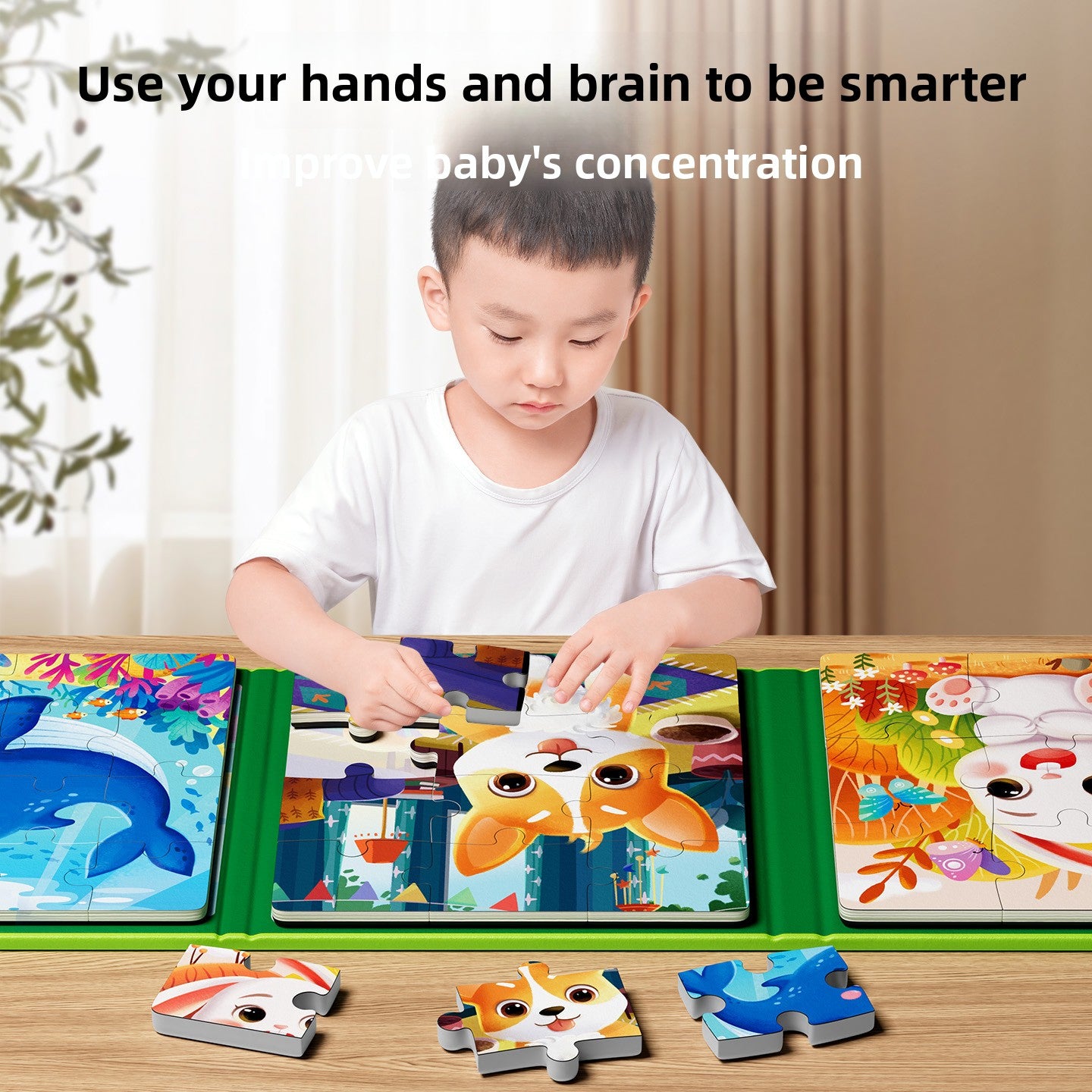 Childrens Educational Magnetic Puzzle