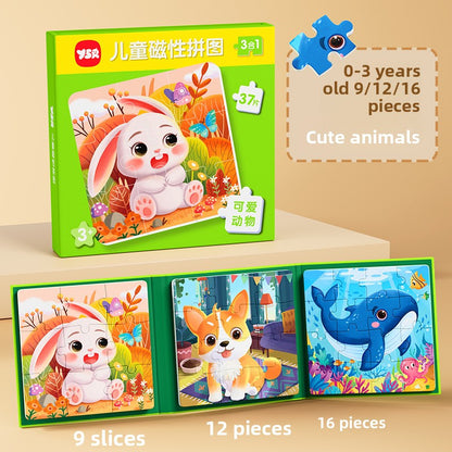 Childrens Educational Magnetic Puzzle