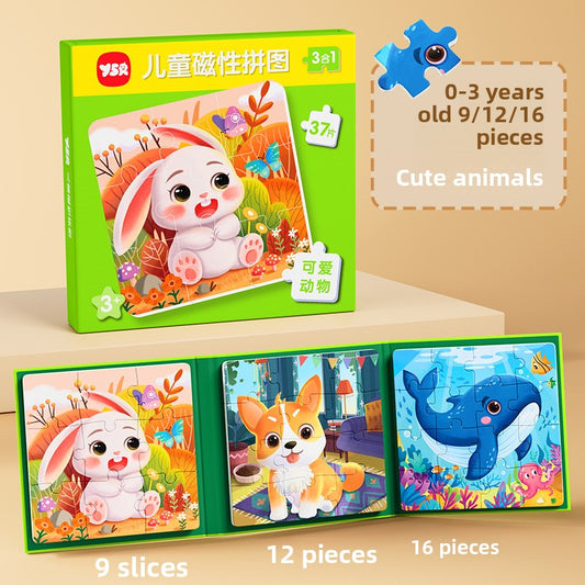 Childrens Educational Magnetic Puzzle