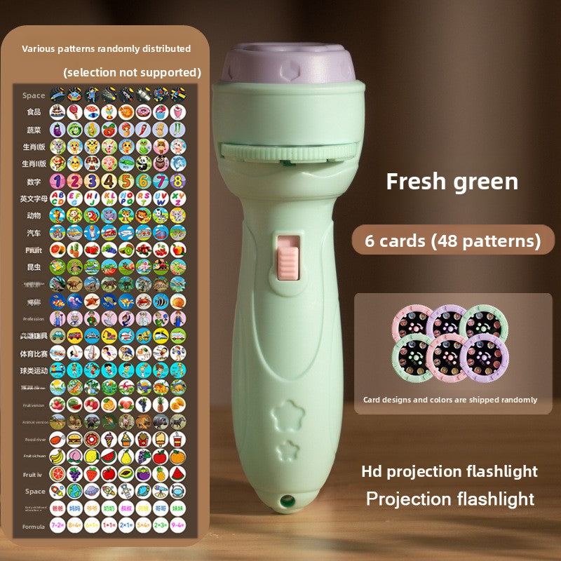 Childrens Educational Projection Flashlight Toy