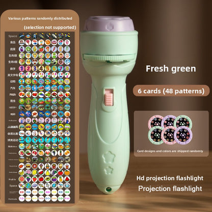 Childrens Educational Projection Flashlight Toy