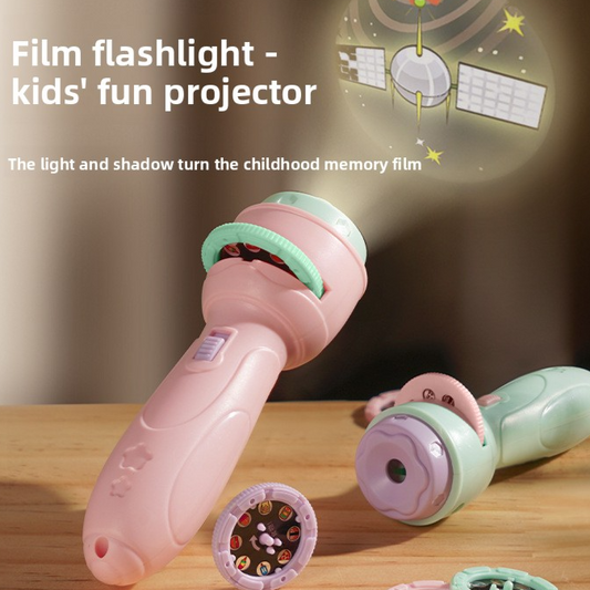 Childrens Educational Projection Flashlight Toy