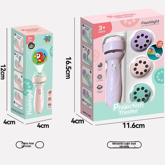 Childrens Educational Projection Flashlight Toy