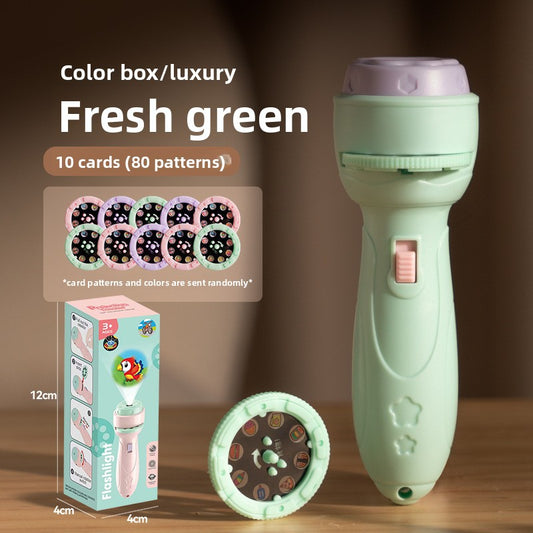 Childrens Educational Projection Flashlight Toy