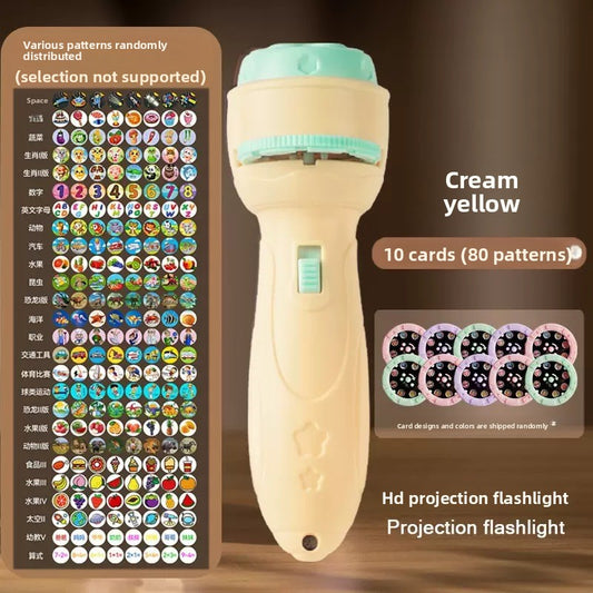Childrens Educational Projection Flashlight Toy