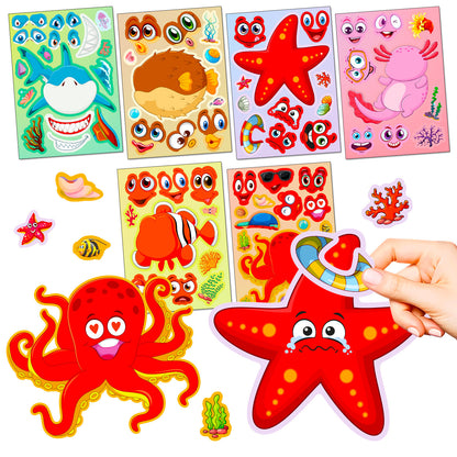 Childrens Educational Puzzle Stickers