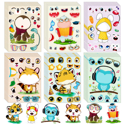 Childrens Educational Puzzle Stickers