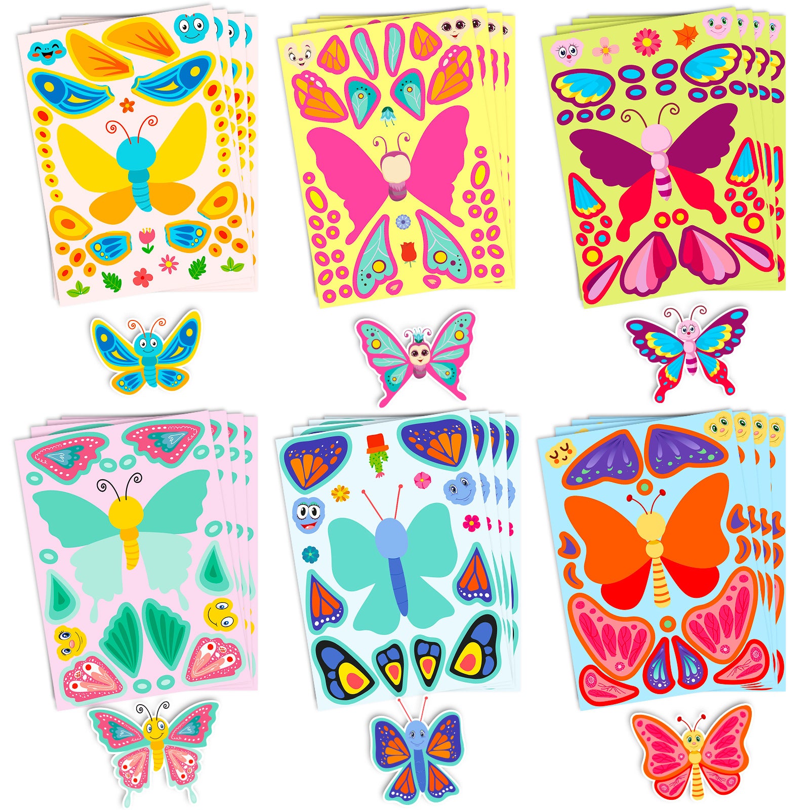 Childrens Educational Puzzle Stickers