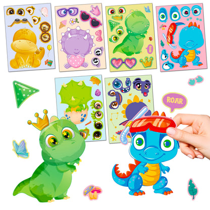 Childrens Educational Puzzle Stickers
