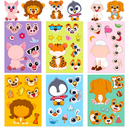 Childrens Educational Puzzle Stickers
