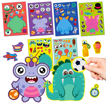 Childrens Educational Puzzle Stickers