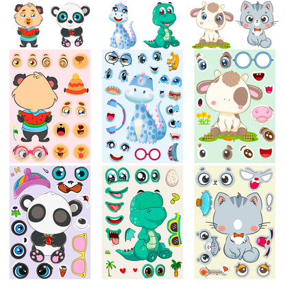 Childrens Educational Puzzle Stickers