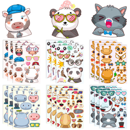 Childrens Educational Puzzle Stickers