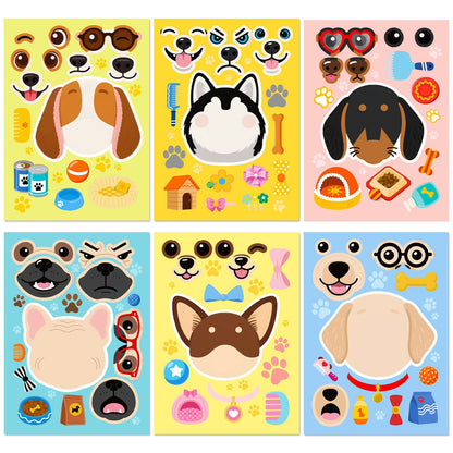 Childrens Educational Puzzle Stickers