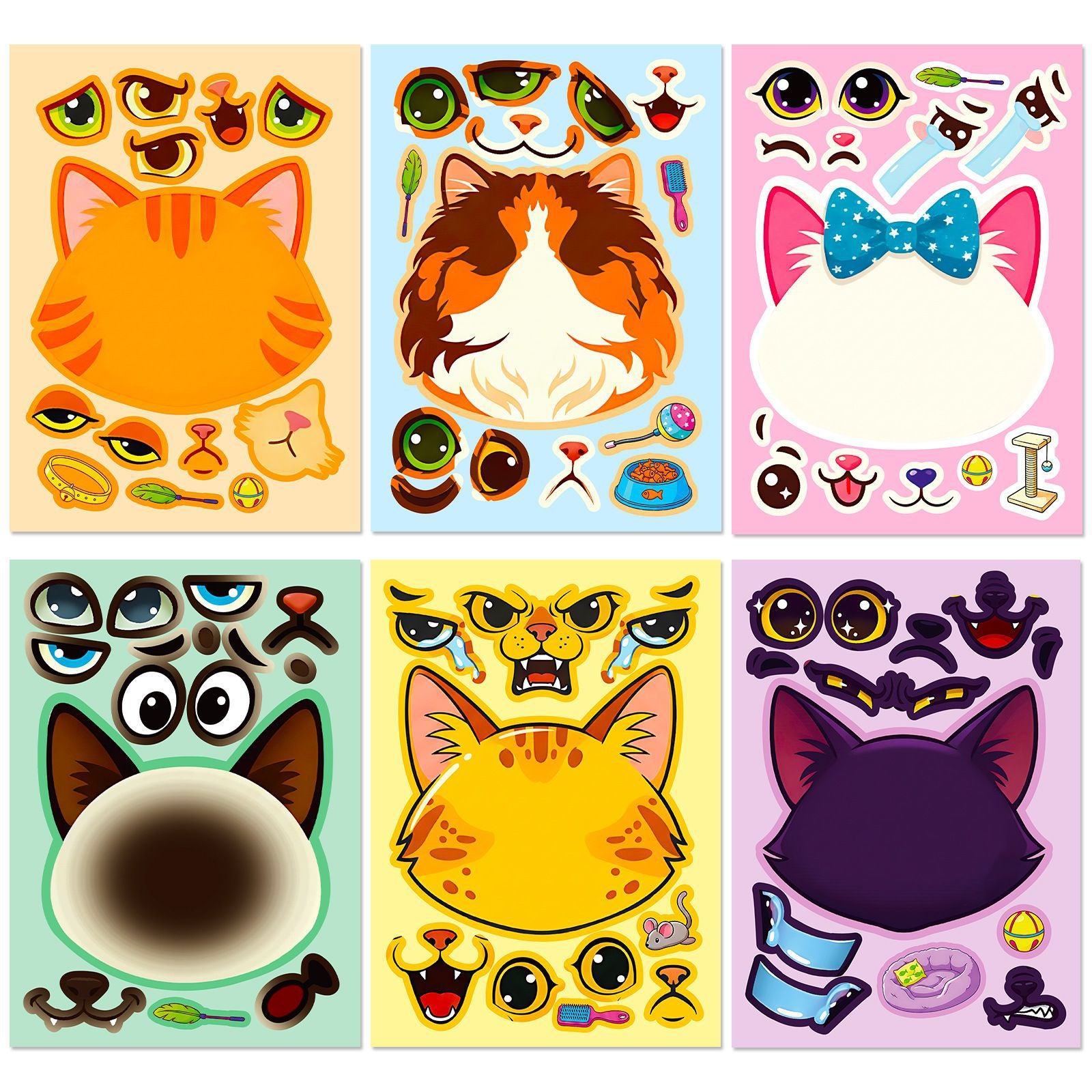 Childrens Educational Puzzle Stickers