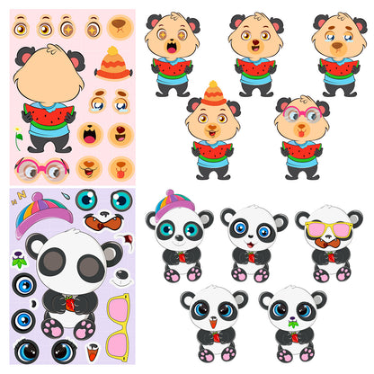 Childrens Educational Puzzle Stickers
