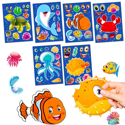 Childrens Educational Puzzle Stickers