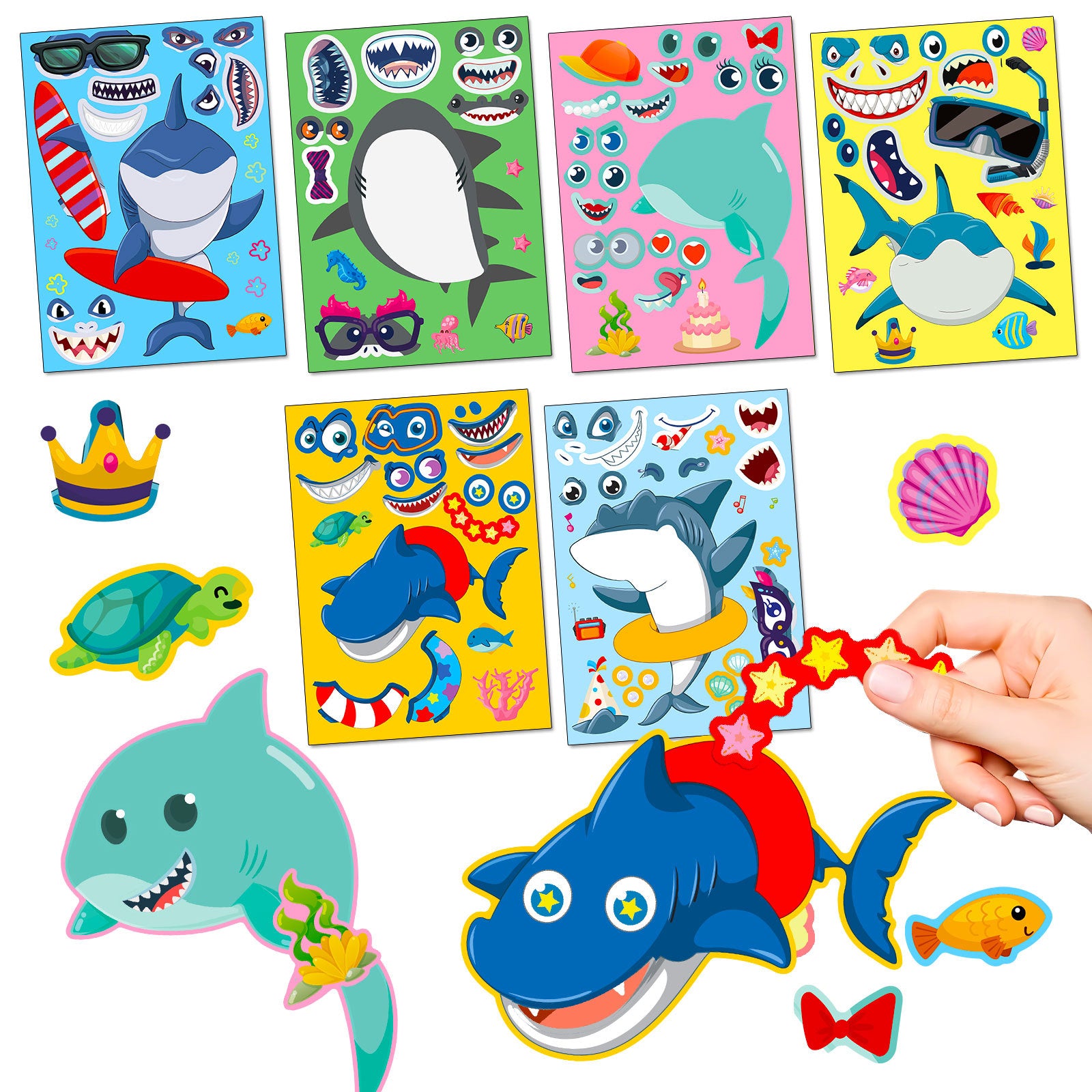 Childrens Educational Puzzle Stickers