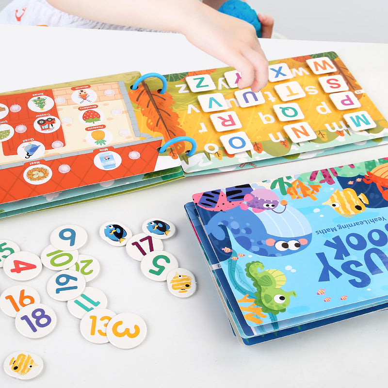 Childrens Educational Reusable Sticker Book