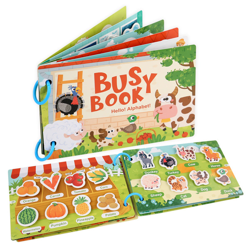 Childrens Educational Reusable Sticker Book