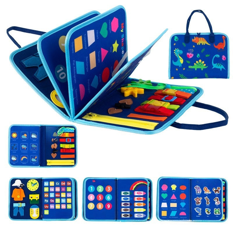 Childrens Felt Busy Board Educational Toy