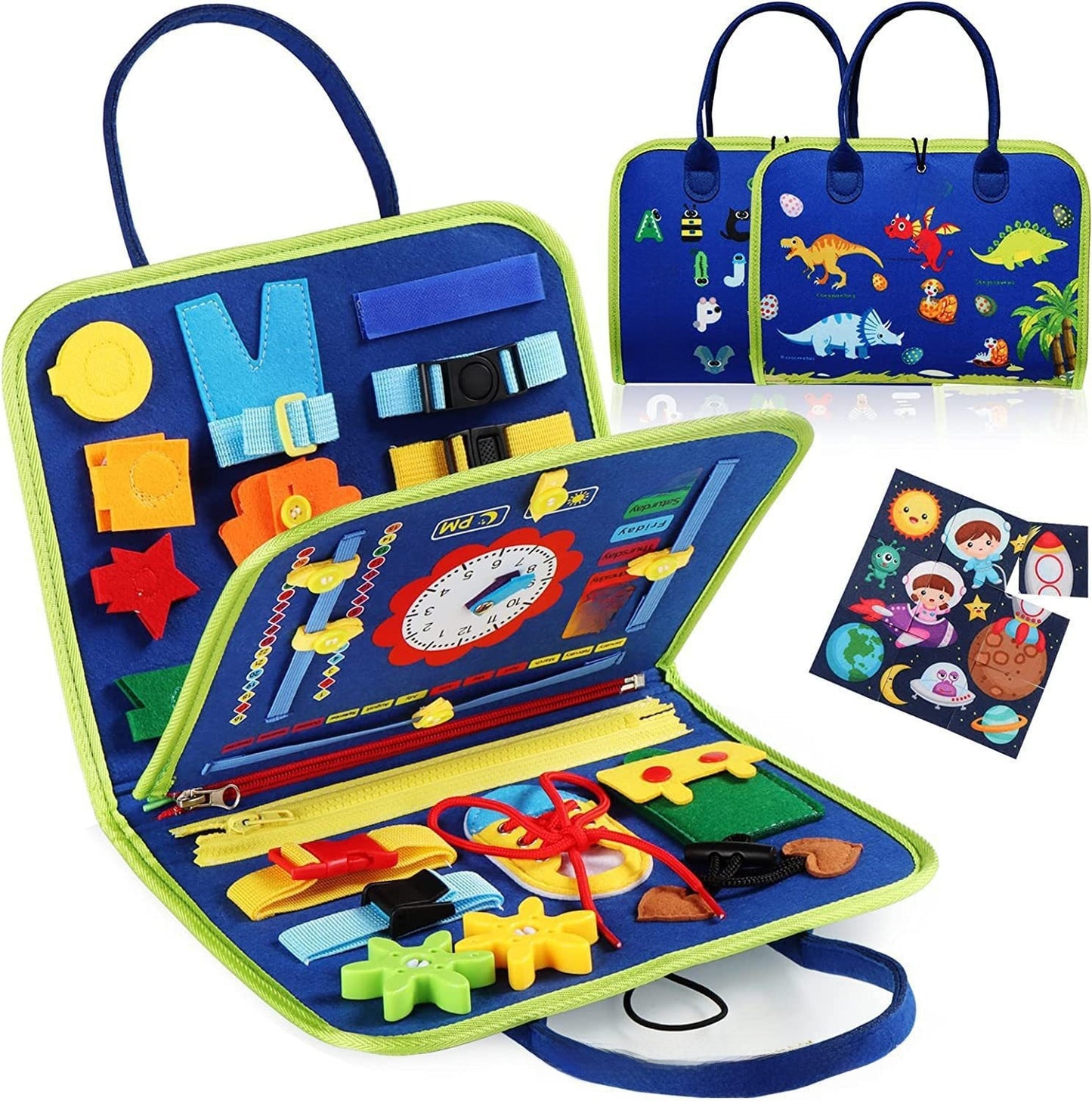 Childrens Felt Busy Board Educational Toy