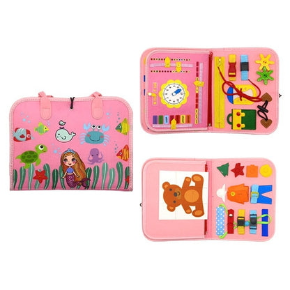 Childrens Felt Busy Board Educational Toy