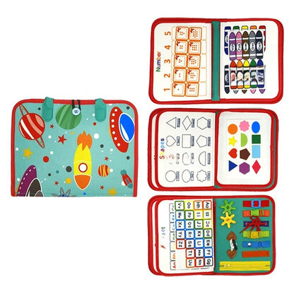 Childrens Felt Busy Board Educational Toy