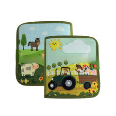 Dark green20*20ranch felt book