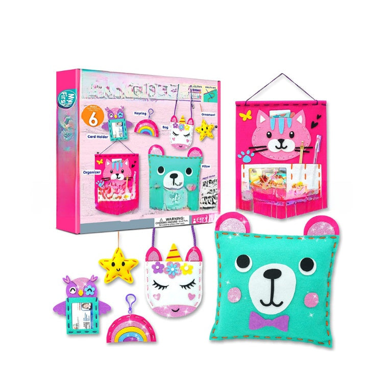 Childrens Felt Sewing Kit DIY Educational Toys