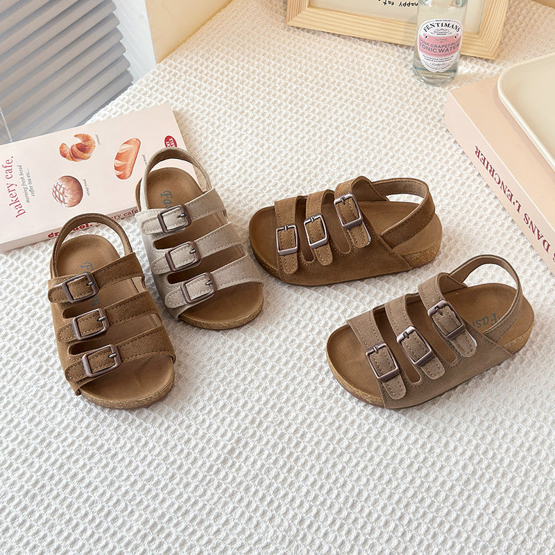 Childrens Flat Beach Sandals