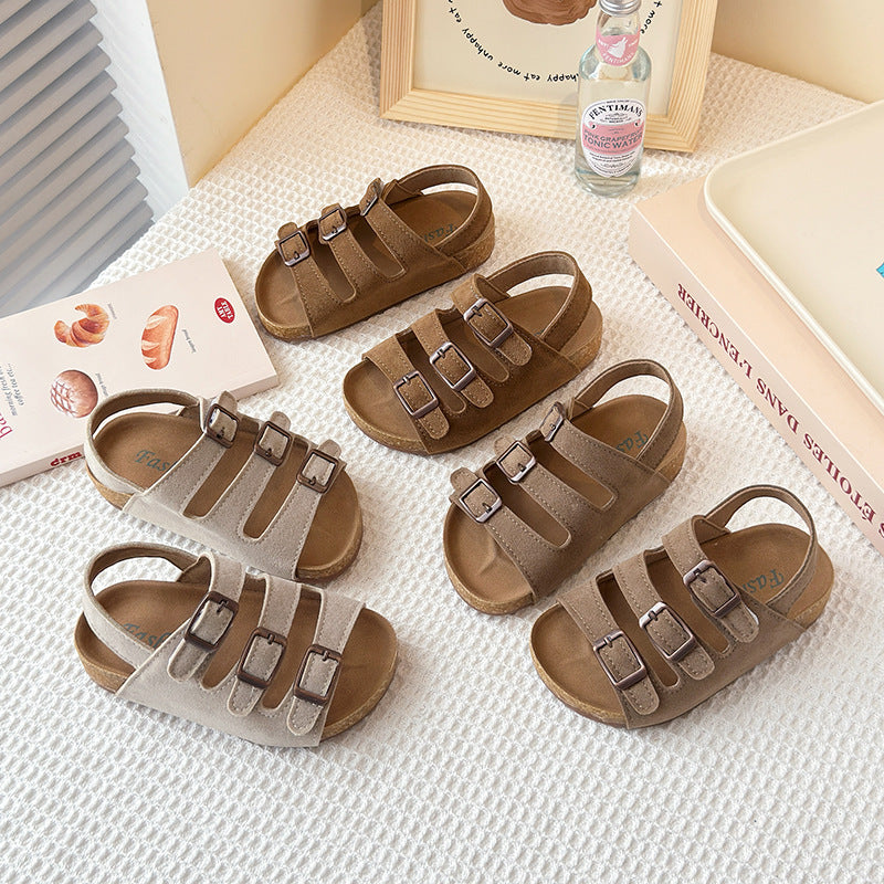 Childrens Flat Beach Sandals