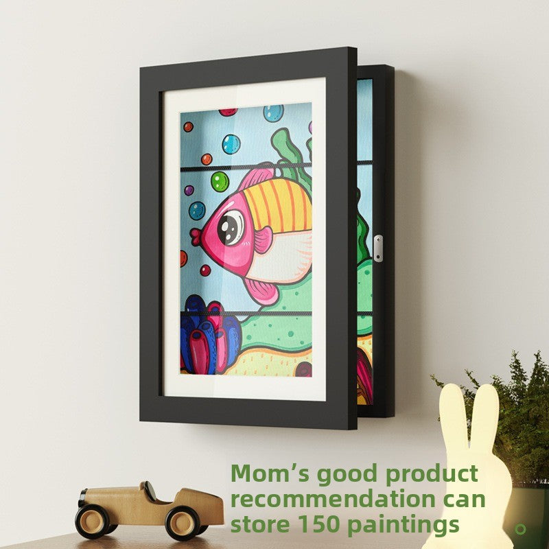 Childrens Flip Magnetic Photo Frame