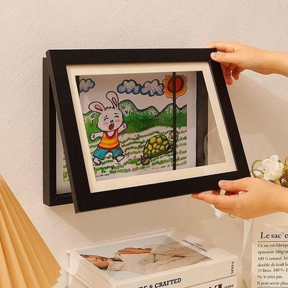 Childrens Flip Magnetic Photo Frame