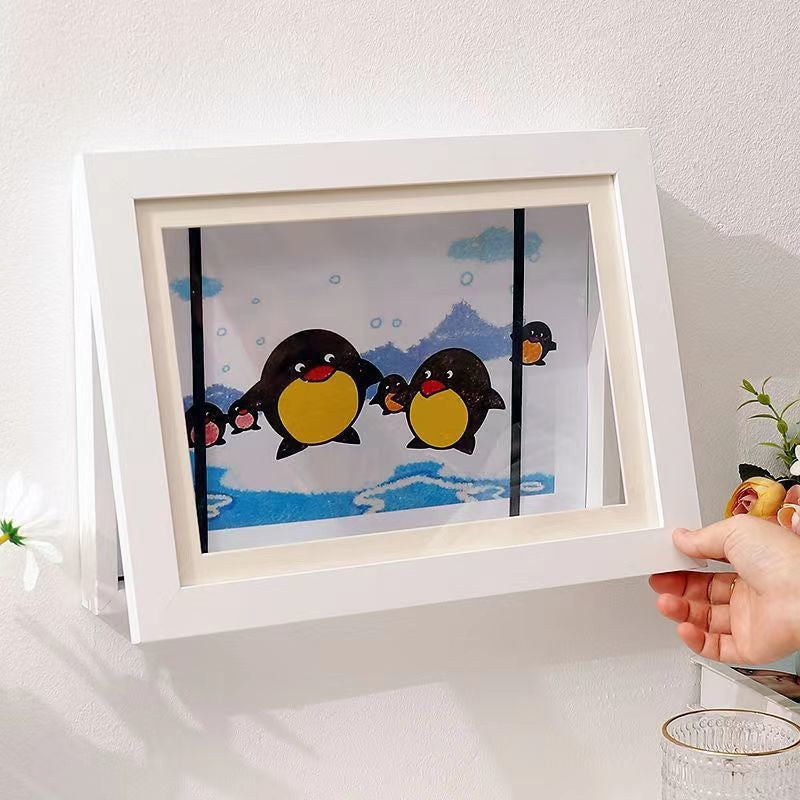Childrens Flip Magnetic Photo Frame