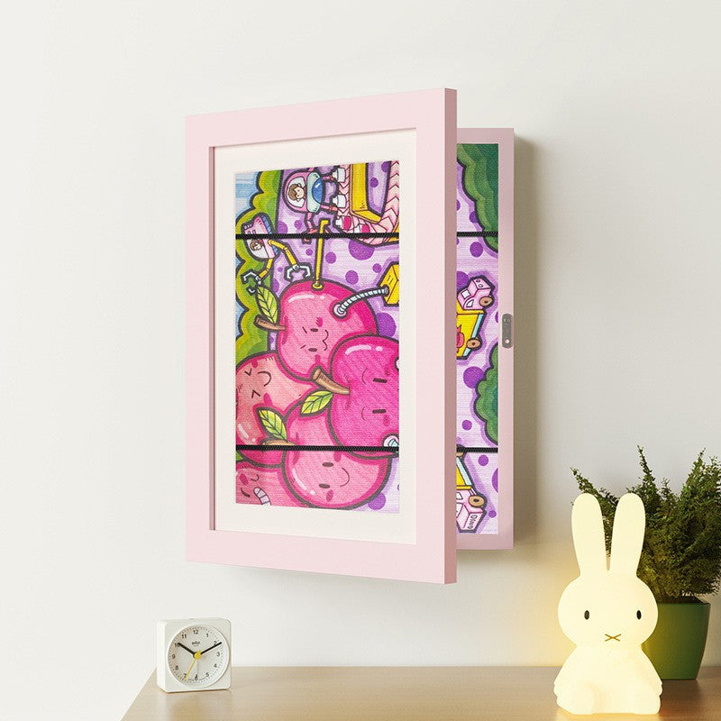 Childrens Flip Magnetic Photo Frame