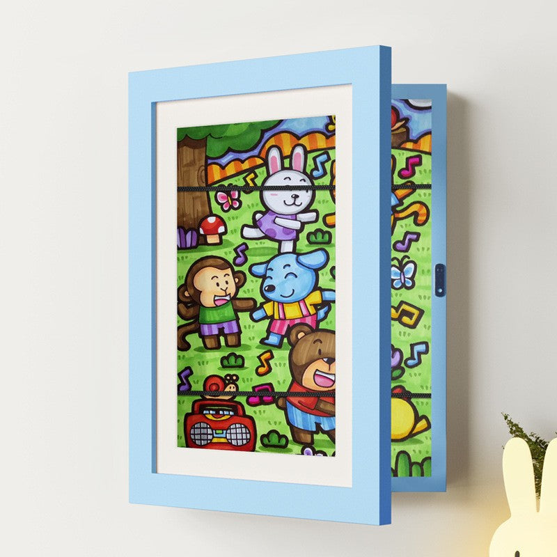 Childrens Flip Magnetic Photo Frame
