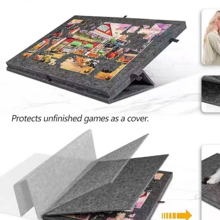 Childrens Foldable Felt Puzzle Board