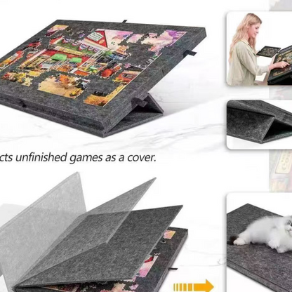 Childrens Foldable Felt Puzzle Board