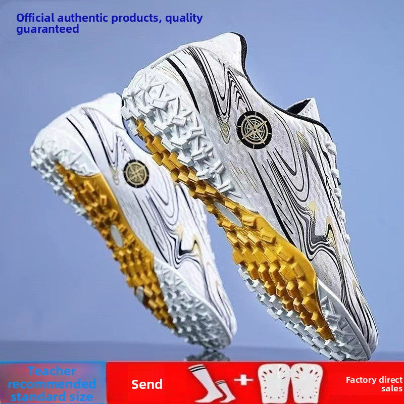 Childrens Football Shoes with Socks and Shin Guards